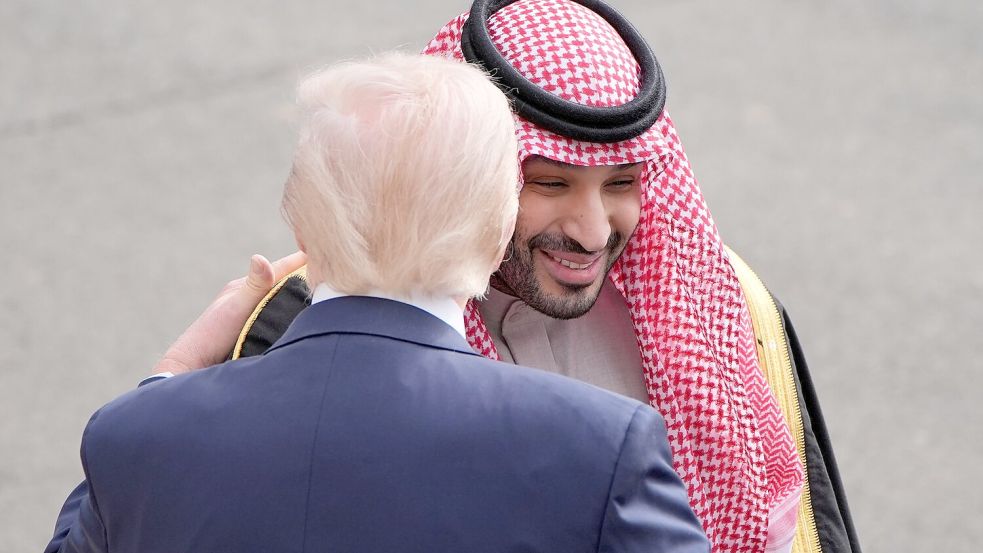 Der einst geächtete saudische Kronprinz wird längst wieder hofiert. (Archivfoto) Foto: Alex Brandon/AP/dpa