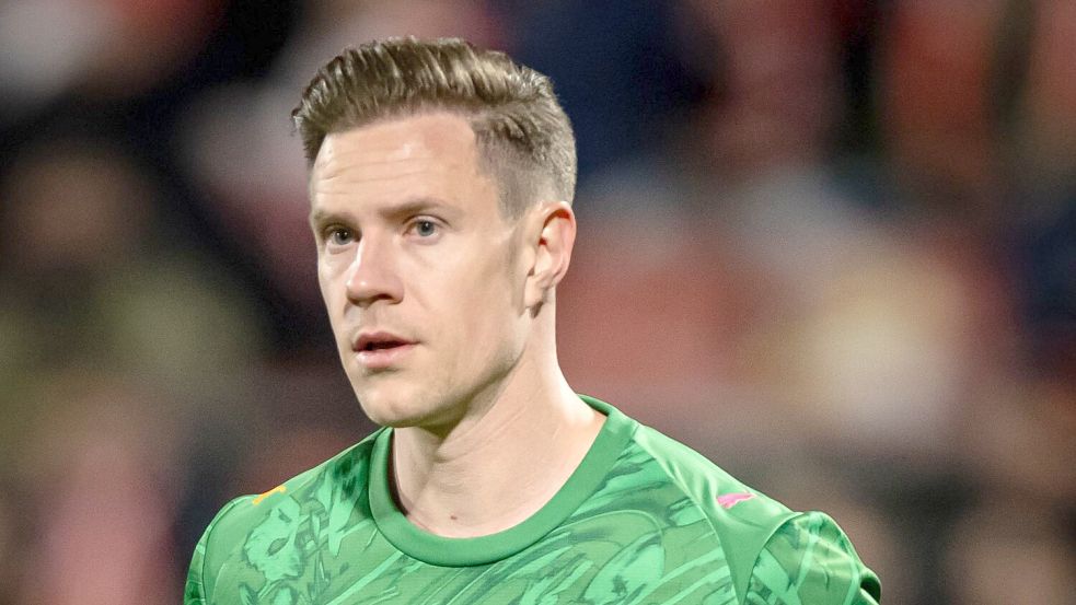 Ter Stegen, Deutschlands nominelle Nummer 1, muss operiert werden. (Archivbild) Foto: Felipe Mondino