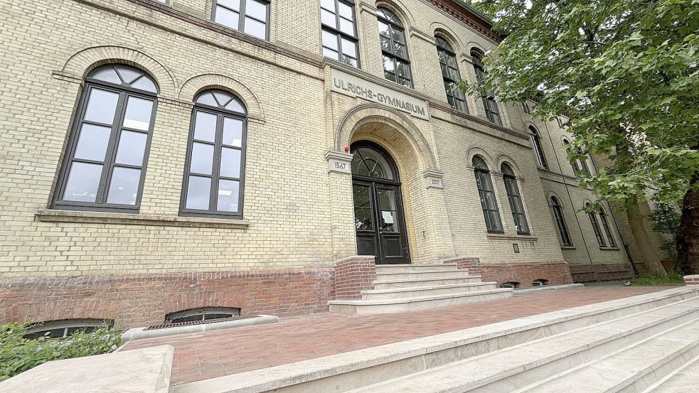 Auch am Norder Ulrichsgymnasium fällt am Donnerstag der Unterricht aus. Foto: Rebecca Kresse