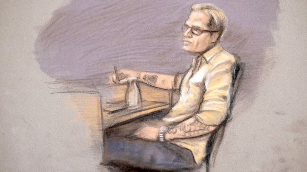 Marius Borg Høiby darf im Gericht nicht fotografiert oder gefilmt werden. Foto: Ane Hem/Pool NTB Scanpix/AP/dpa