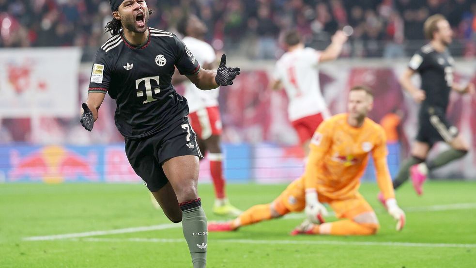 Serge Gnabry unterschrieb einen neuen Vertrag beim FC Bayern. (Archivbild) Foto: Jan Woitas