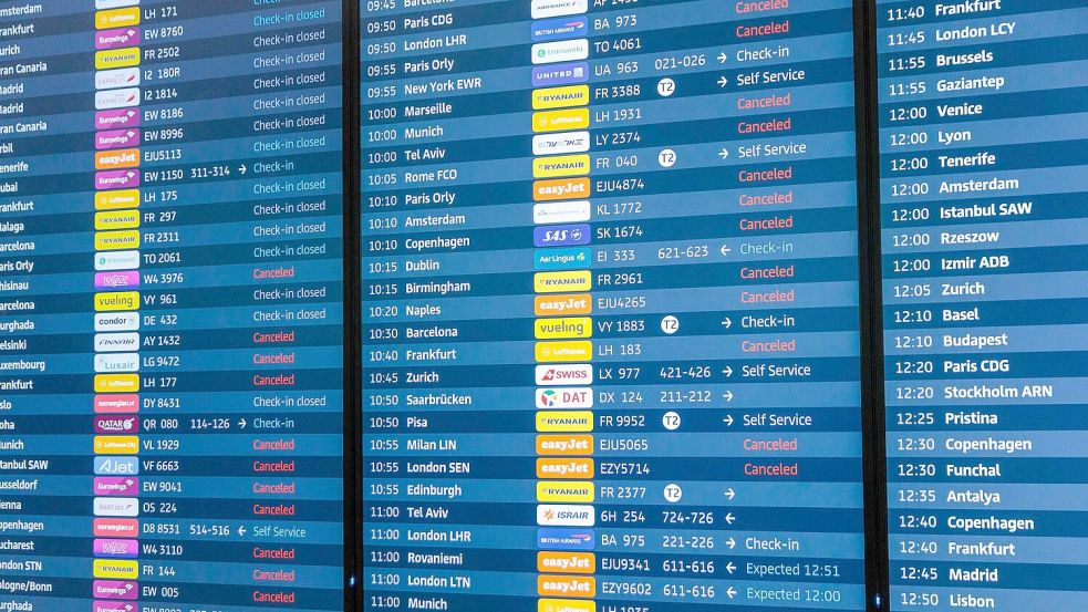 Der Flugbetrieb am BER soll nach einer Unterbrechung wieder starten. Foto: Carsten Koall/dpa