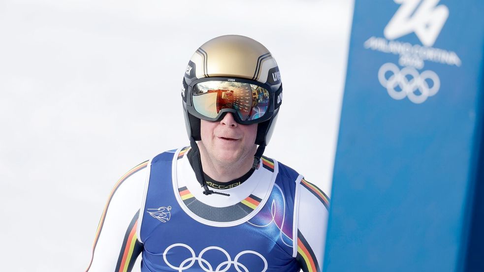 Als einziger Deutscher kommt Simon Jocher bei der Olympia-Abfahrt nur auf den 21. Platz. Foto: Oliver Weiken