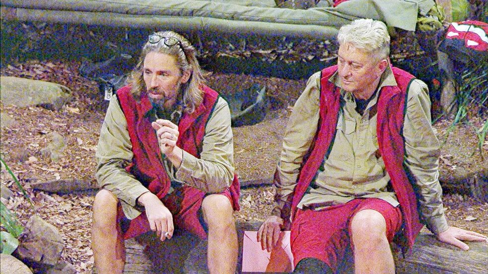 Gil und Hubert kämpfen um die Dschungelkrone. (Handout) Foto: RTL/dpa