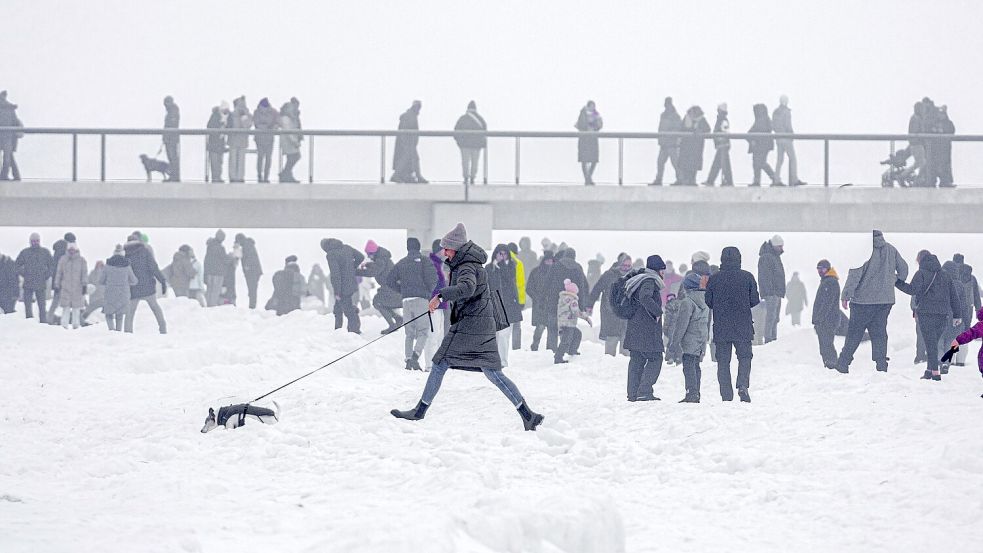 Im Nordosten und Osten bleibt es kalt. Foto: Markus Scholz