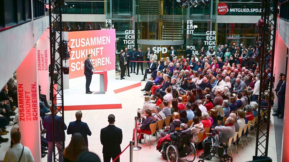 Die SPD will definieren, wer sie ist. Foto: Sebastian Gollnow