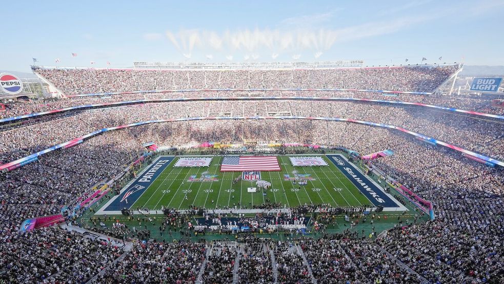 Die ganz große Bühne: Der Super Bowl in Santa Clara Foto: Godofredo A. Vásquez/AP/dpa