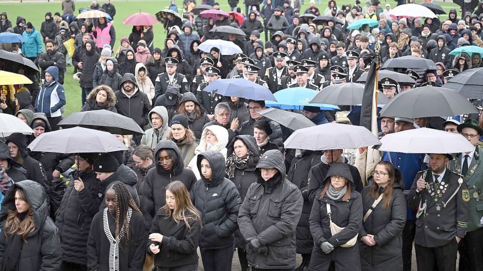 Viele Menschen nahmen an der Trauerfeier teil. (Archivbild) Foto: Federico Gambarini