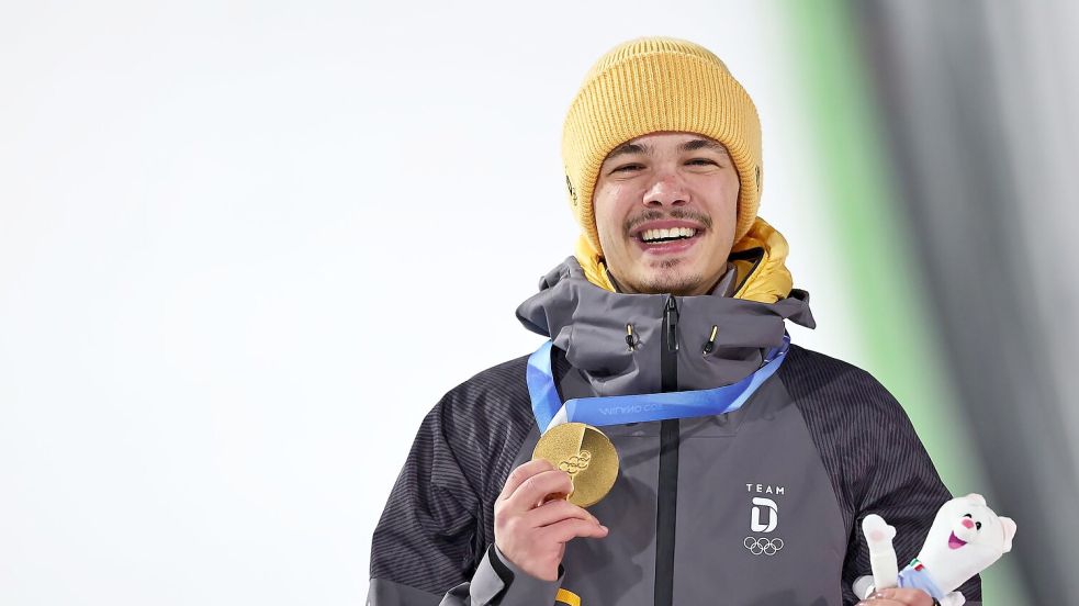 Philipp Raimund schlug nach seinem Olympiasieg auch nachdenkliche Töne an. Foto: Daniel Karmann