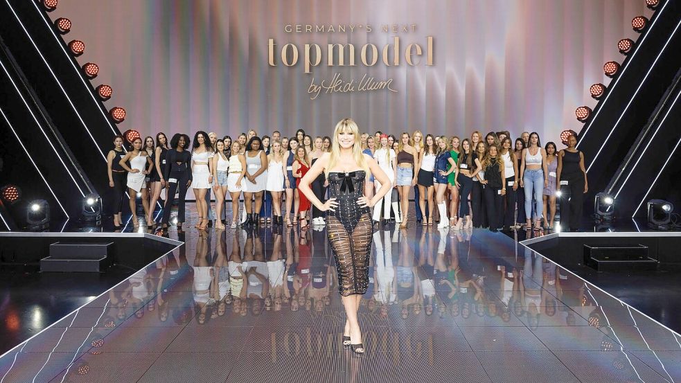 Sind erst am Donnerstag dran: die weiblichen Nachwuchsmodels. Foto: Daniel Graf