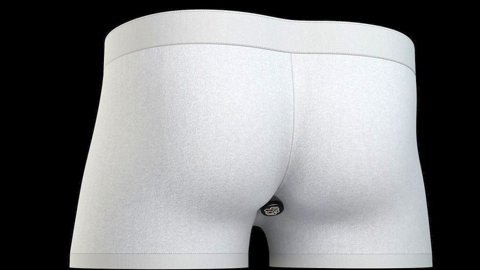 Modell der smarten Unterhose Foto: Brantley Hall/University of Mary