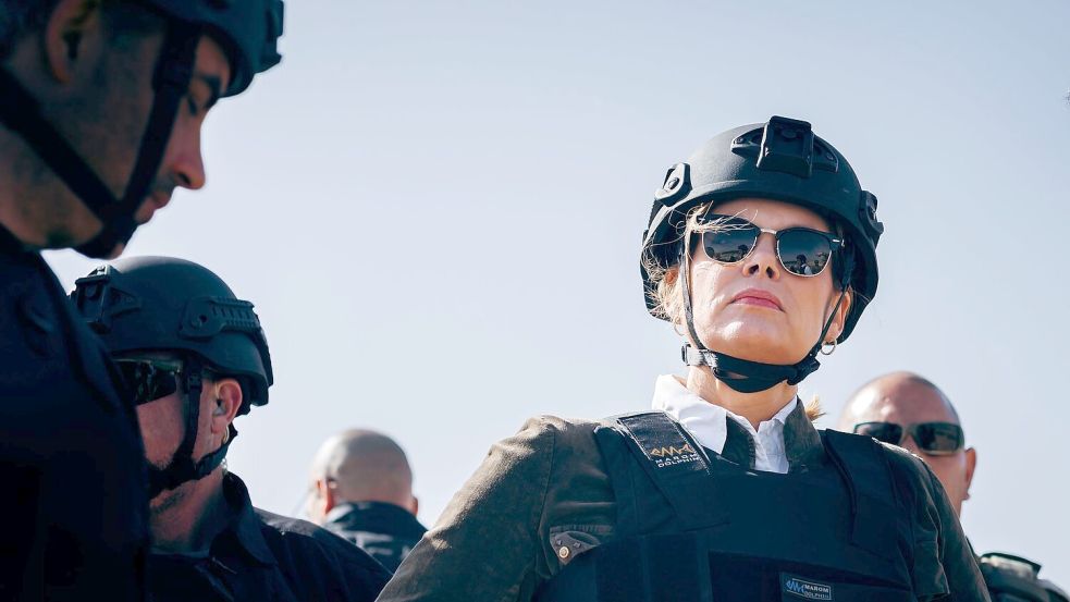 Als erste deutsche Politikerin nach dem Überfall der Hamas vom 7. Oktober im Gazastreifen: Bundestagspräsidentin Klöckner Foto: Xander Heinl/Deutscher Bundestag