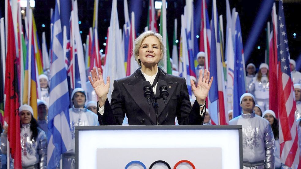 Die erste Frau an der Spitze des IOC: Kirsty Coventry. Foto: Yves Herman/Reuters Pool Photo/A