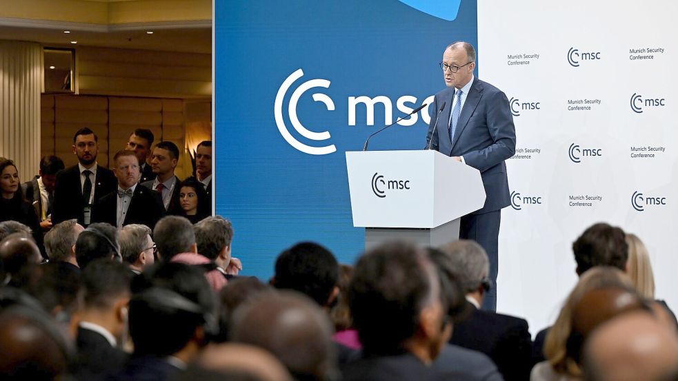 Bestätigt Gespräche über europäische nukleare Abschreckung: Bundeskanzler Friedrich Merz. Foto: Sven Hoppe