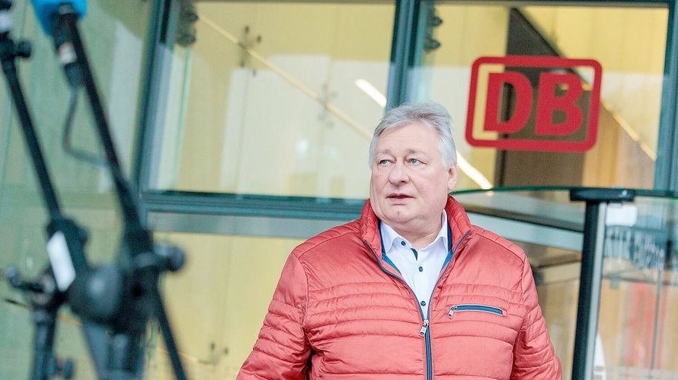 EVG-Chef Martin Burkert ist mit den Ergebnissen des Treffens nicht zufrieden. Foto: Carsten Koall