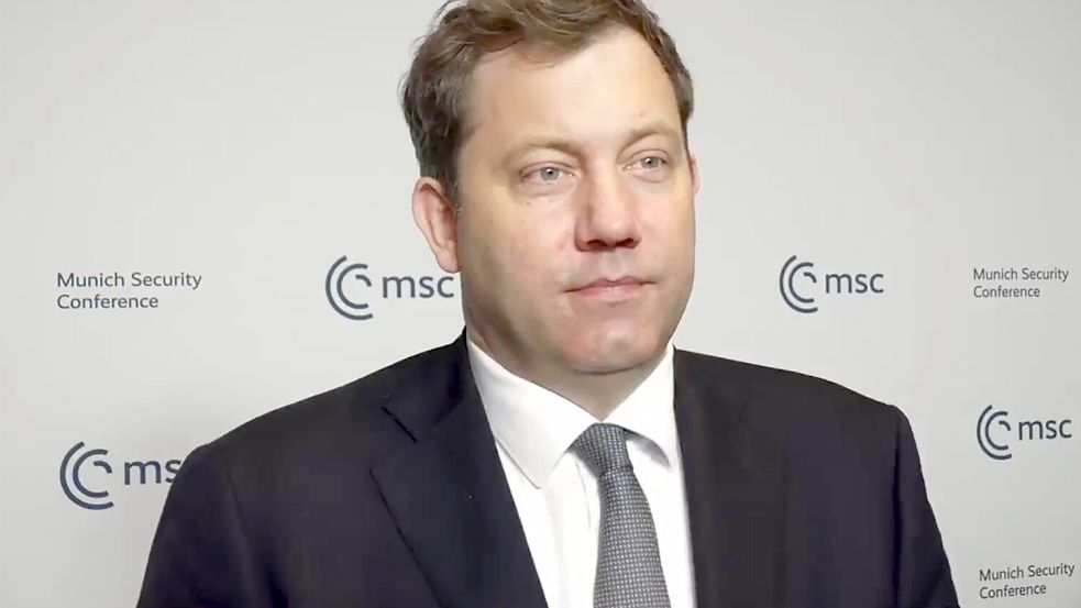 Den Vizekanzler Lars Klingbeil hat die Rede von US-Außenminister Marco Rubio noch nicht überzeugt. Foto: Manuel Genolet/dpa