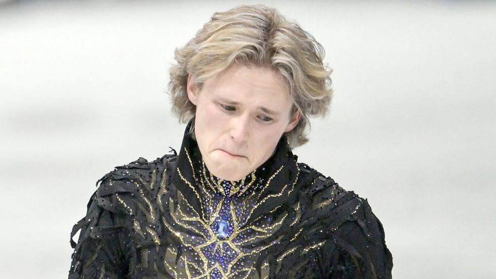 Für Eiskunstlauf-Superstar Ilia Malinin entwickelte sich die Olympia-Kür zu einem Desaster. Foto: Peter Kneffel