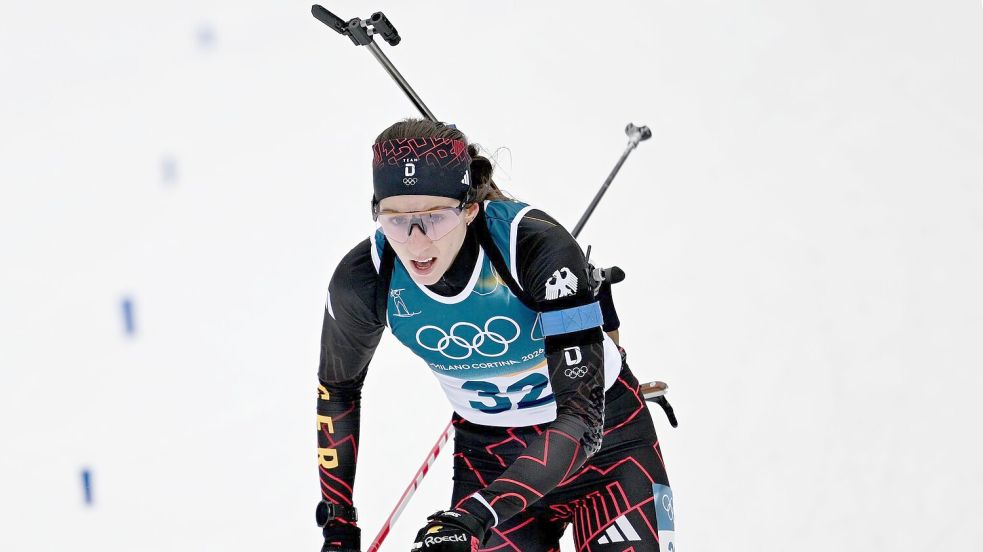 Vanessa Voigt hat bei Olympia noch nicht einmal daneben geschossen. Foto: Hendrik Schmidt