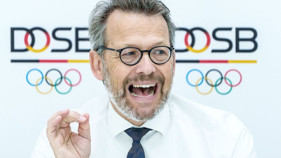 Ist sauer auf die Bahn: DOSB-Vorstandschef Otto Fricke. (Archivbild) Foto: Andreas Arnold