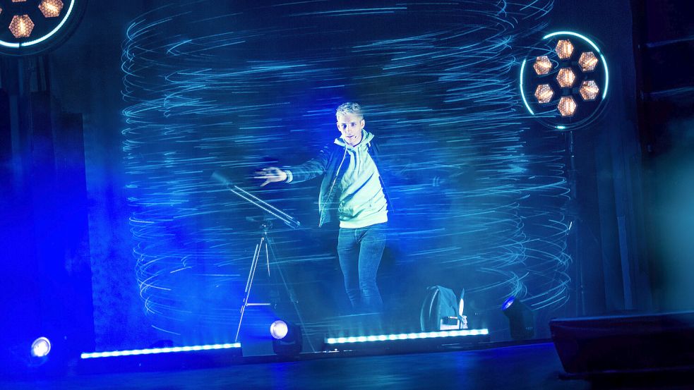 Holografische Effekte und handgemachte Magie: Mellow zeigt seine Liveshow „Blow Your Mind!“ am Samstag, 28. Februar 2026, in Osnabrück. Foto: Mellow
