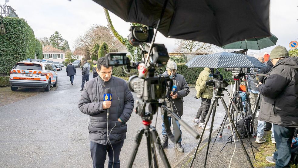 Mehr als drei Stunden verhandeln Vertreter aus Washington und Teheran. Foto: Martial Trezzini