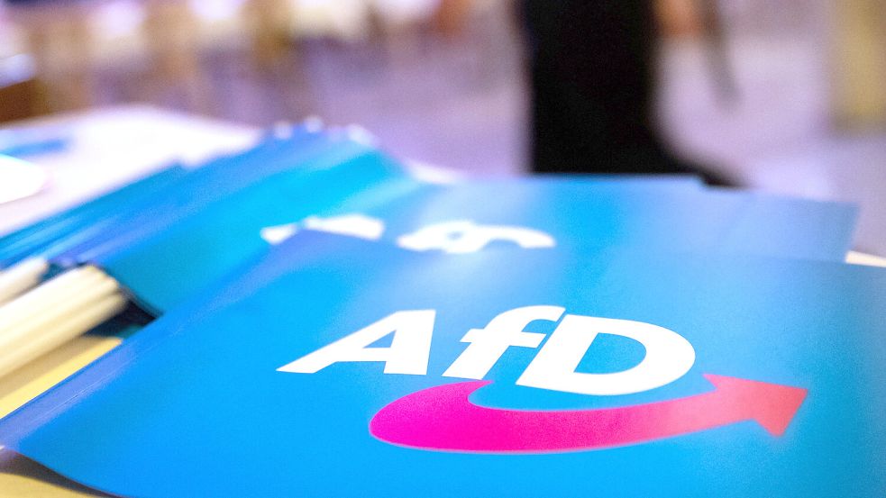 Die AfD Niedersachsen wurde vom Verfassungsschutz als gesichert rechtsextremistisch eingestuft. DPA-Symbolfoto: Daniel Karmann