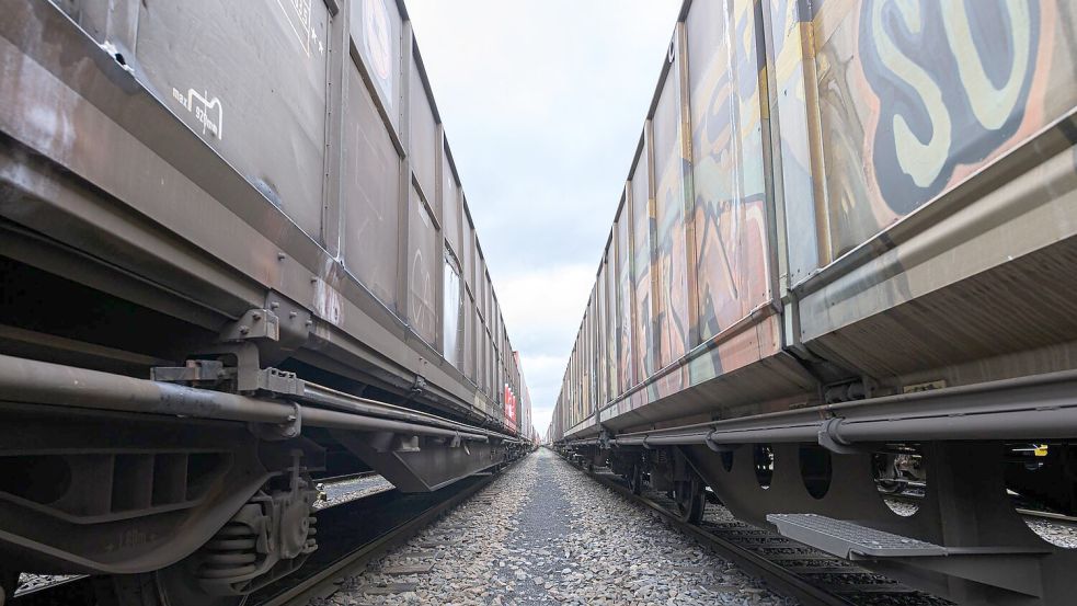 Die Güterverkehrssparte der Deutschen Bahn steckt seit Jahren in der Krise. (Archivbild) Foto: Silas Stein