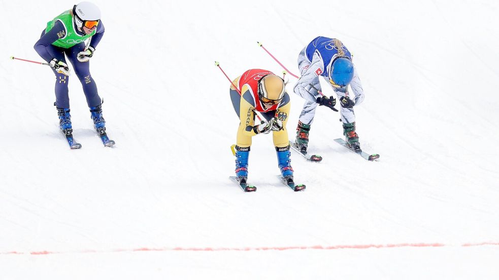 Feierte in jedem Lauf einen Start-Ziel-Sieg: Daniela Maier (M). Foto: Oliver Weiken