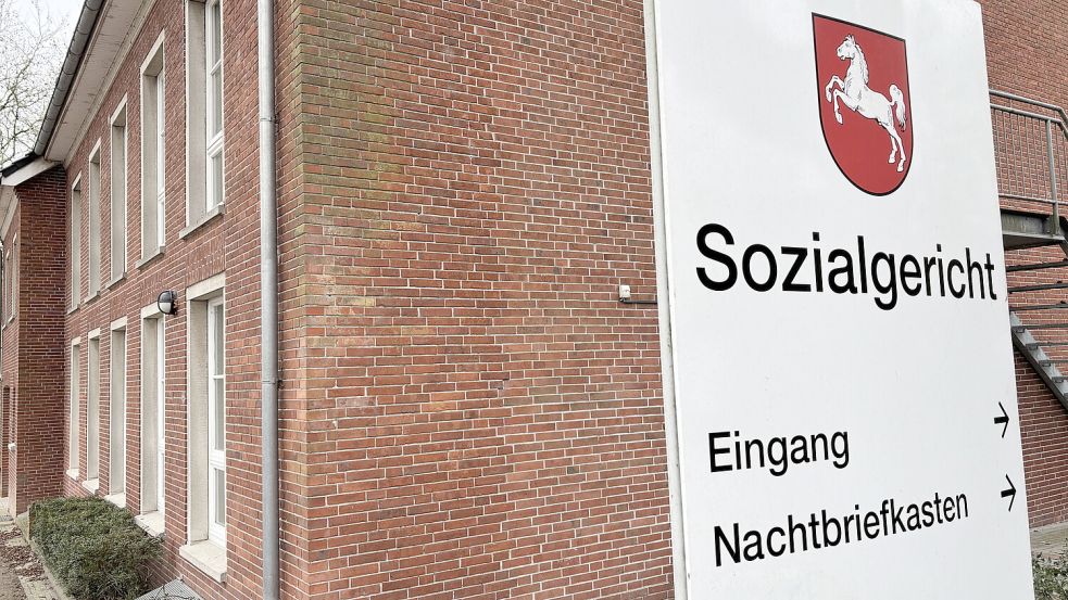 Das Sozialgericht Aurich, das für ganz Ostfriesland zuständig ist, hat seinen Sitz am Hohen Wall. Foto: Aiko Recke