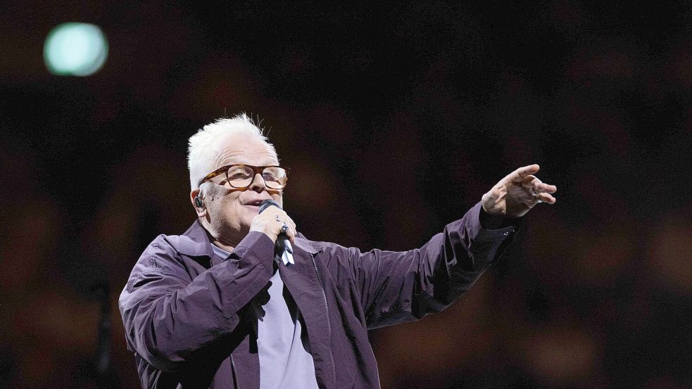 Herbert Grönemeyer redet seinen Fans bei seiner Live-Tour ins Gewissen. Foto: dpa/Rolf Vennenbernd