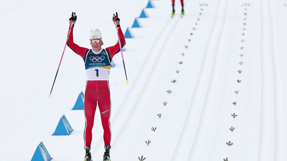 Johannes Hoesflot Klaebo war bei diesen Winterspielen unaufhaltsam. Foto: Daniel Karmann