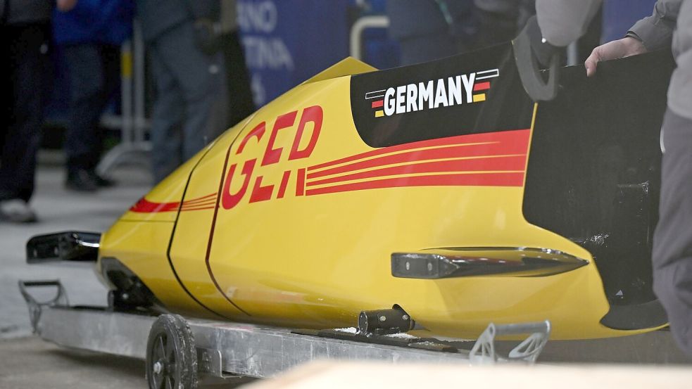 Der FES-Schlitten bei den Frauen wurde komplett mit Männer-Material ausgestattet. Foto: Robert Michael