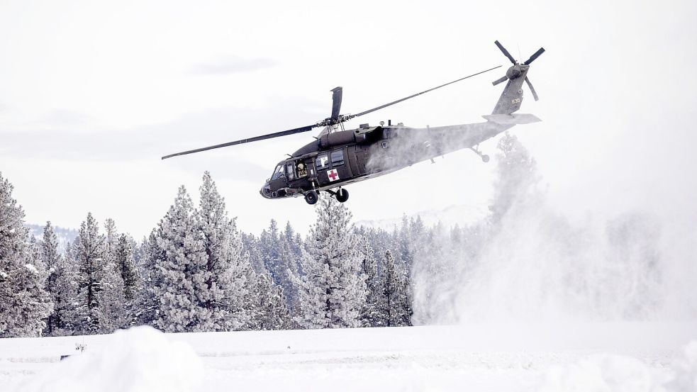 Tagelanges Schneetreiben behinderte die Bergungsaktion. Foto: Stephen Lam/San Francisco Chroni