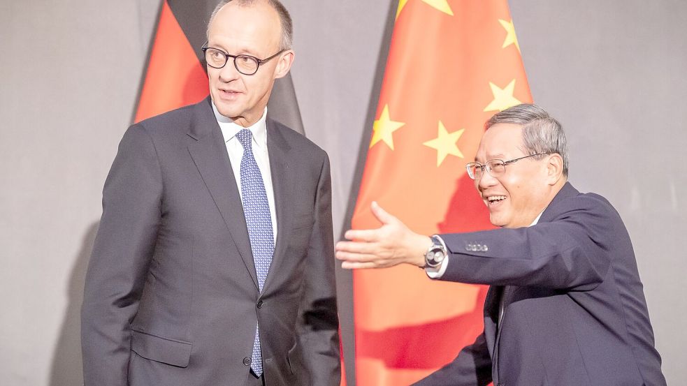 Was erreicht der Kanzler in China? (Archivbild) Foto: Michael Kappeler/dpa