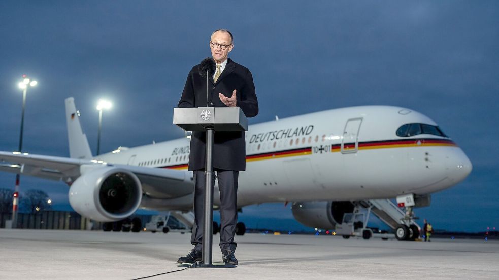 Mit Staatspräsident Xi Jinping will Merz vor allem über die wirtschaftliche Zusammenarbeit und sicherheitspolitische Themen wie den Ukraine-Krieg sprechen. Foto: Michael Kappeler/dpa