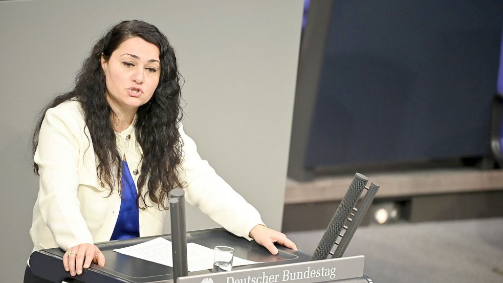 Lamya Kaddor aus Nordrhein-Westfalen ist für die Grünen seit 2021 im Bundestag. (Archivfoto) Foto: Katharina Kausche