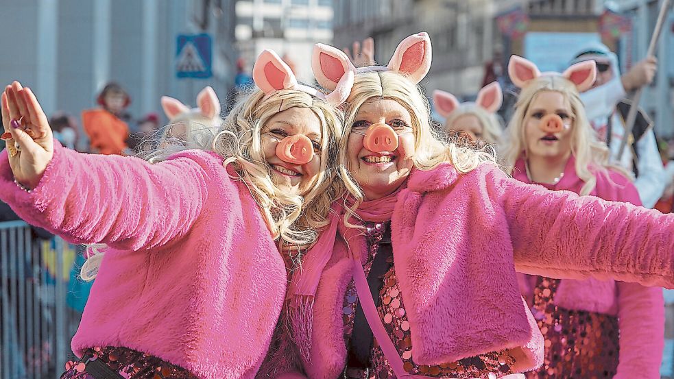 Narren sollten sich am kommenden Wochenende warm anziehen. Foto: André Havergo