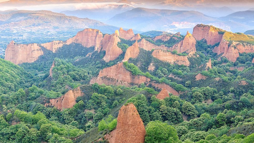 Das Bierzo ist ein malerisches Wanderparadies. Anders als hier war es von Frost und Schnee bedeckt, als die Deutsche verschwand. Foto: IMAGO/Aurora Photos