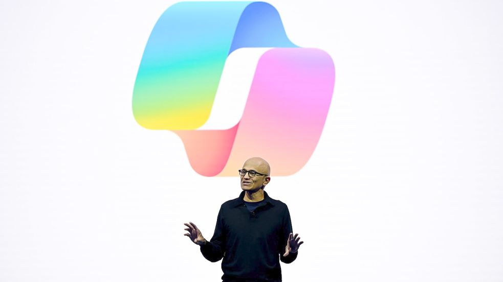 Microsoft-Konzernchef Satya Nadella umwirbt europäische Kunden mit Sicherheitsgarantien. Foto: Sven Hoppe