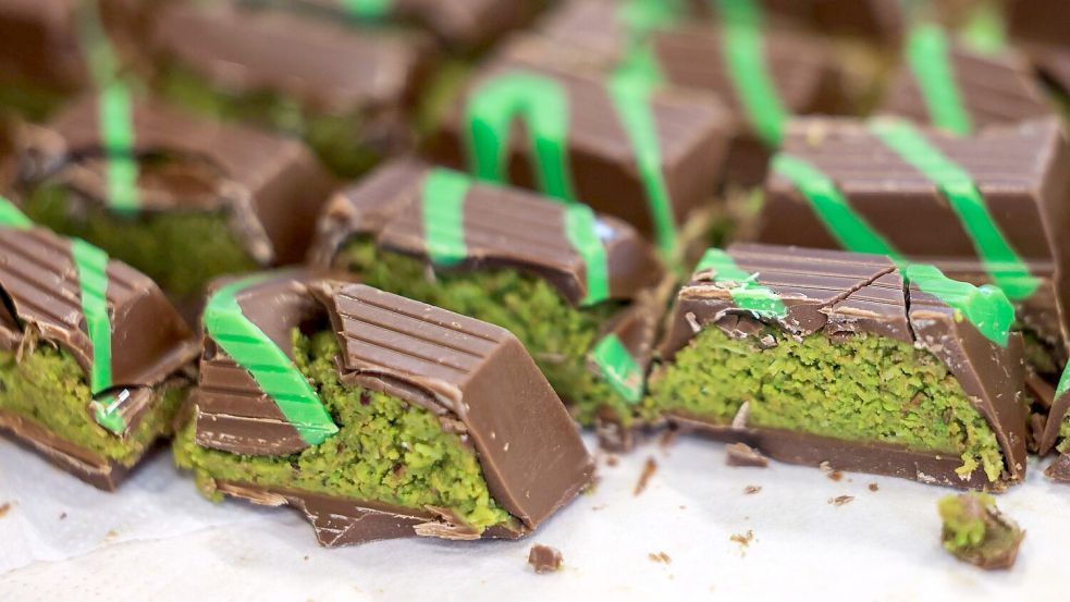 Besonders beliebt: Dubai-Schokolade. (Symbolbild) Foto: Oliver Berg