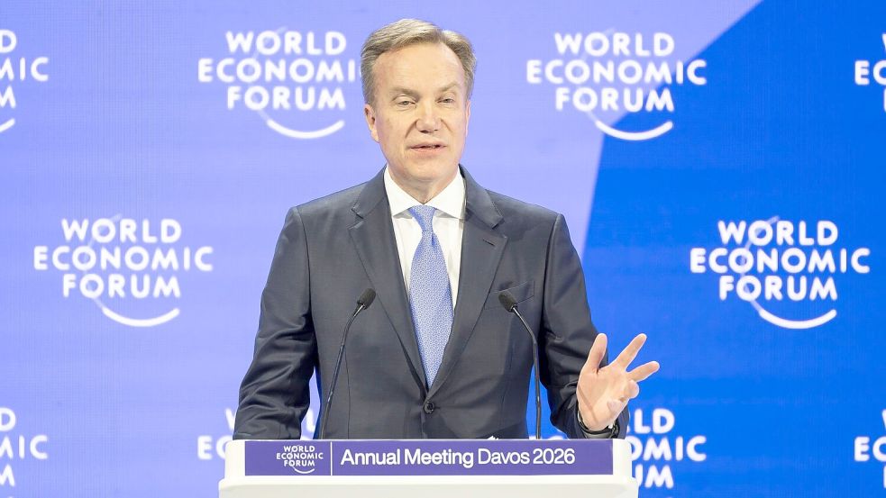 Noch im Januar leitete Børge Brende das Weltwirtschaftsforum in Davos. (Archivbild) Foto: Laurent Gillieron