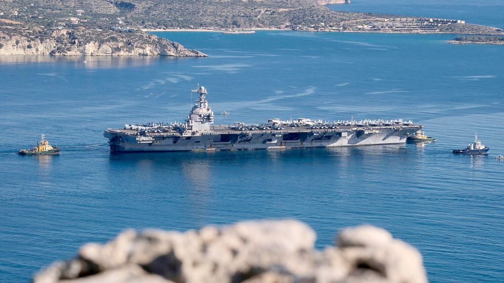 Die USA haben ihre Militärpräsenz massiv verstärkt. Foto: Giannis Angelakis/AP/dpa