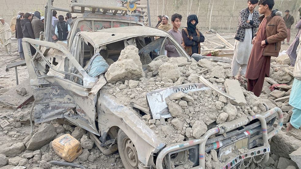 Gefechte zwischen Pakistan und Afghanistan eskalieren. (Archivbild) Foto: Hedayat Shah/AP/dpa