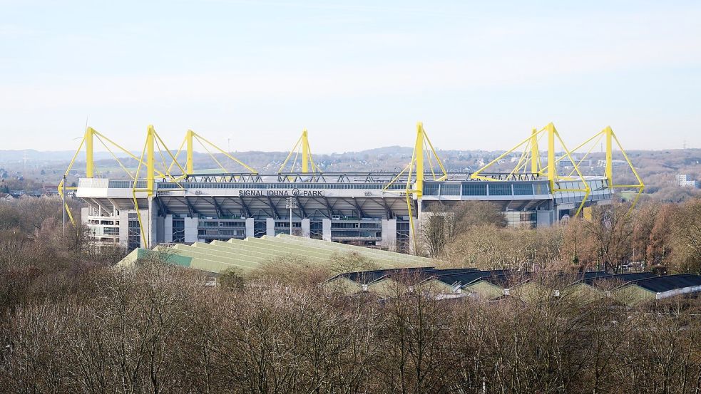 In Dortmund trifft am Samstagabend der BVB auf den FC Bayern. (Archivbild) Foto: Bernd Thissen