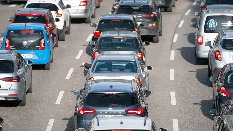 Das Umweltbundesamt spricht vom Straßenlärm als der dominierenden Lärmquelle in Deutschland. (Symbolfoto) Foto: Marijan Murat