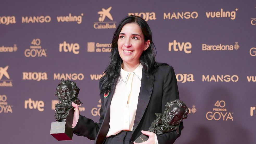 Das Familiendrama „Los Domingos“ (Die Sonntage) der Regisseurin Alauda Ruiz de Azúa ist als bester Film ausgezeichnet worden. Foto: Joan Mateu Parra/AP/dpa