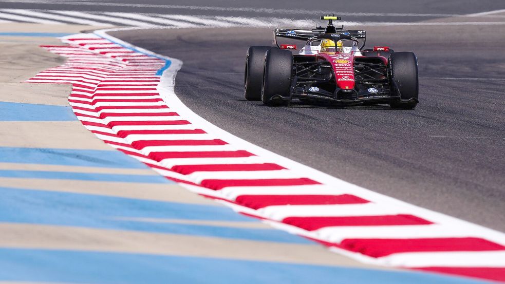 Lewis Hamilton sucht den „Sweet Spot“. (Archivbild) Foto: Bradley Collyer