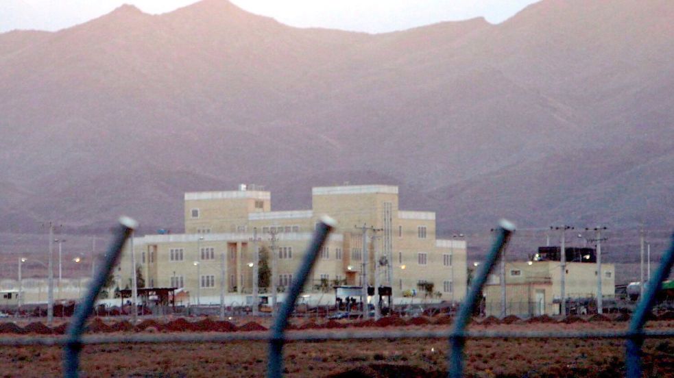 Blick auf die iranische Atomanlage Natans vor rund 20 Jahren. (Archivbild) Foto: Abedin Taherkenareh