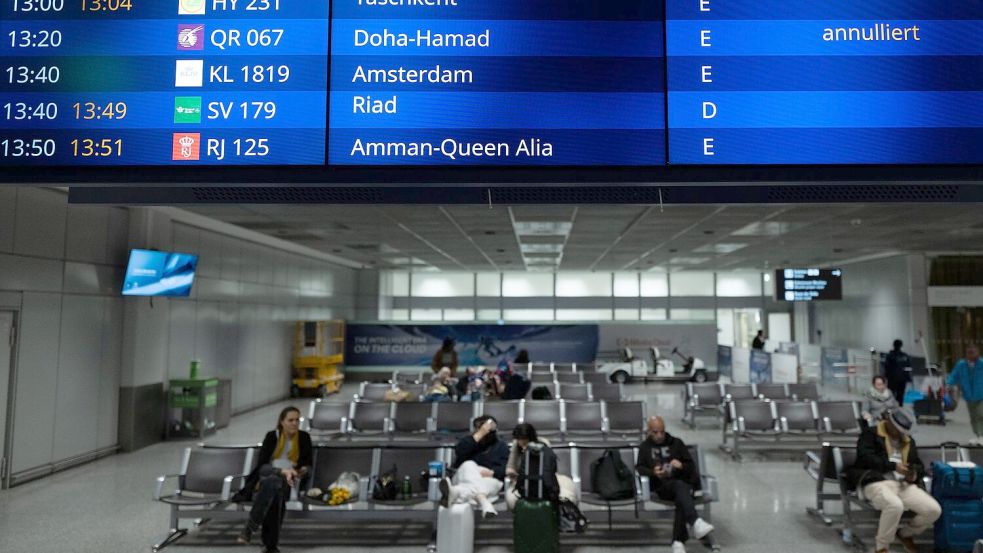Einige Flüge wurden wegen des Iran-Kriegs annulliert. (Archivbild) Foto: Florian Wiegand