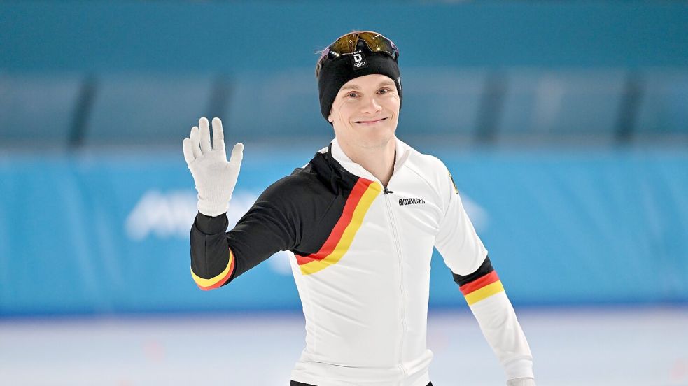 Eisschnelläufer Felix Maly verzichtet freiwillig auf eine WM-Teilnahme. (Archivbild) Foto: Peter Kneffel
